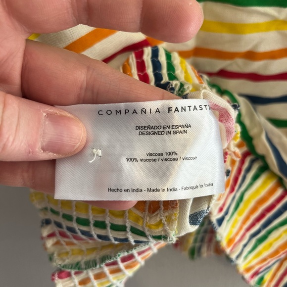 NWT Compania Fantastica Maldives print top size medium - Picture 11 of 11